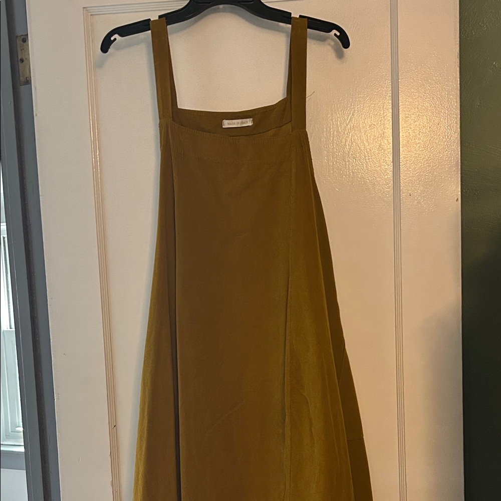 Elegant Mustard Dress